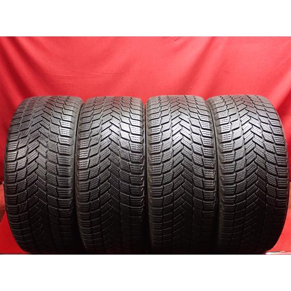 【良山】235/40R18 95H 4本 冬用 スタッドレスタイヤ 《ミシュラン X-ICE SNOW》 8.5分山  アウディA4 シロッコ パサート sta