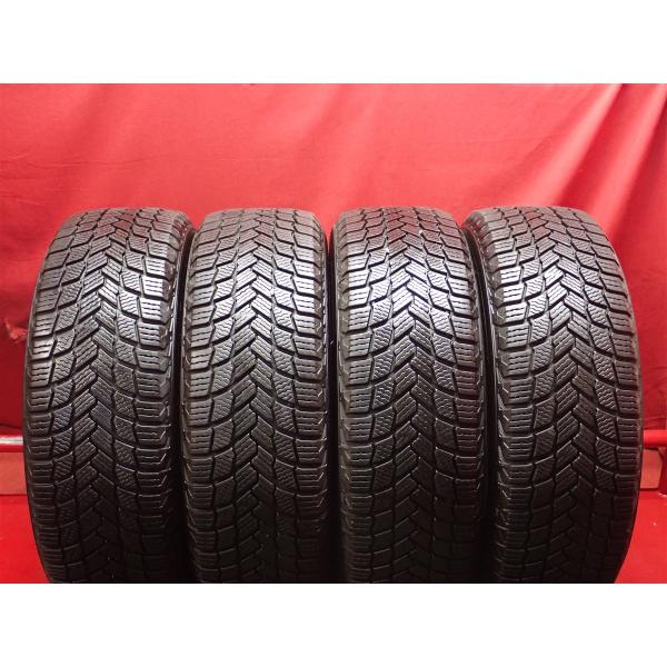 【良山】205/60R16 96H 4本 冬用 スタッドレスタイヤ 《ミシュラン X-ICE SNOW》 8.5分山  アウディA4 シトロエンC4 カングー 