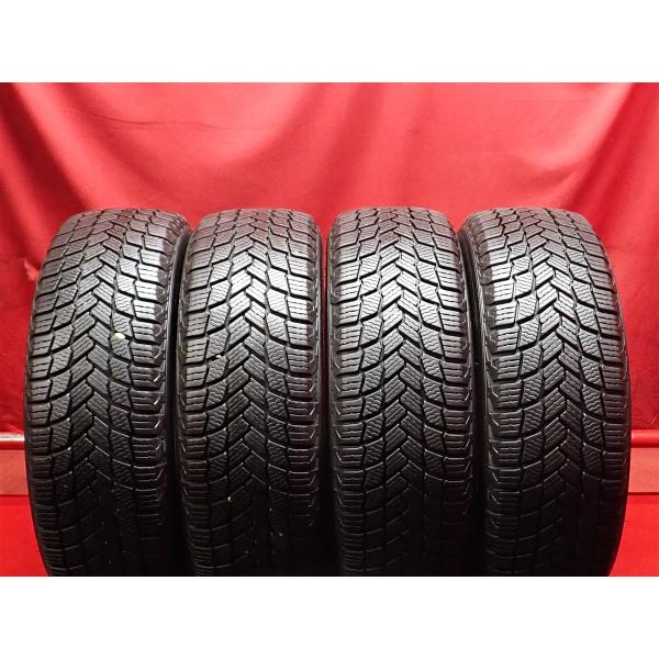 【良山】195/65R15 95T 4本 冬用 スタッドレスタイヤ 《ミシュラン X-ICE SNOW》 9.5/9分山 アウディA4 シトロエンC5 カングー