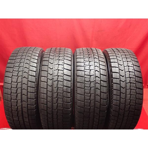 ★バリ山 205/55R16 ダンロップ ウインターマックス WM02 4本 バリ山】205/55R16 91Q 4本 冬用 スタッドレスタイヤ 《ダンロップ