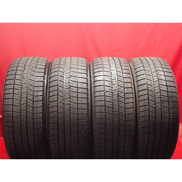 【良山】225/50R18 95Q 4本 冬用 スタッドレスタイヤ 《ダンロップ ウィンターマックス 03 WM03》 9.0分山 レクサスUX C-HR st