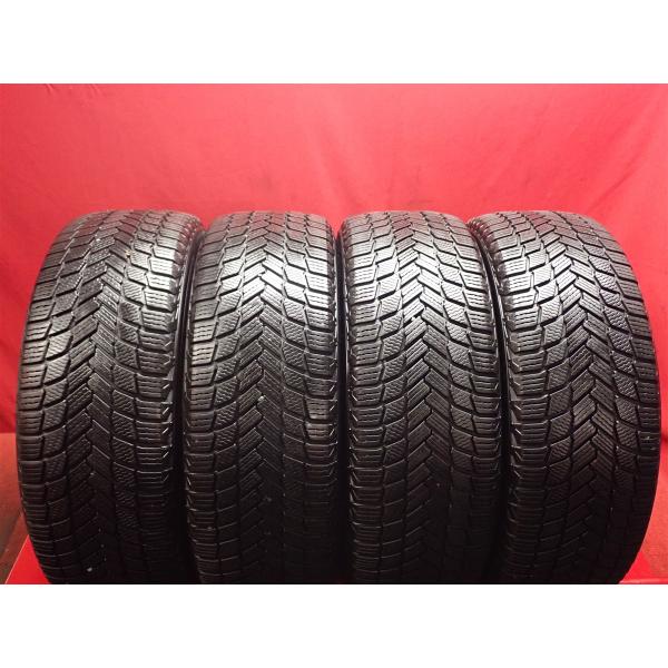 【良山】235/55R19 105H 4本 冬用 スタッドレスタイヤ 《ミシュラン X-ICE SNOW SUV》 8.5分山 ベンツGLC アウディQ5 ボル