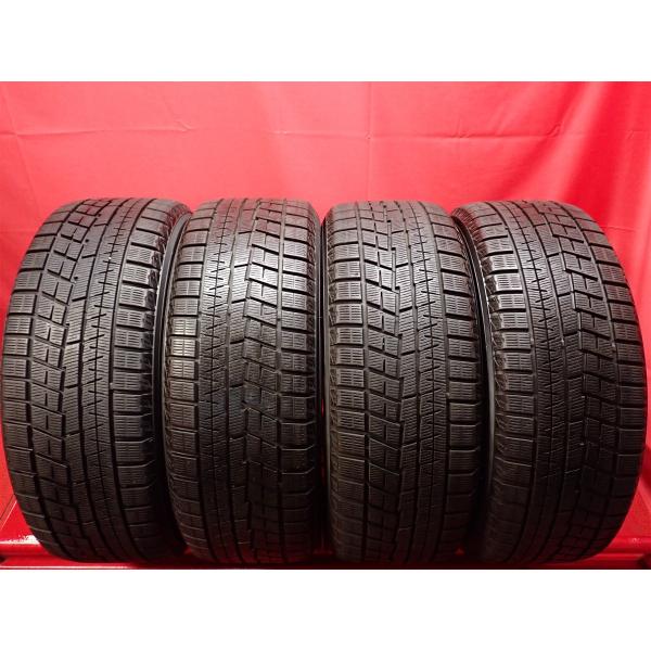 【お値打ち】225/55R17 97Q 4本 冬用 スタッドレスタイヤ 《ヨコハマ アイスガード6 iG60》 9.0/8.5分山 ベンツE CL S アウディ