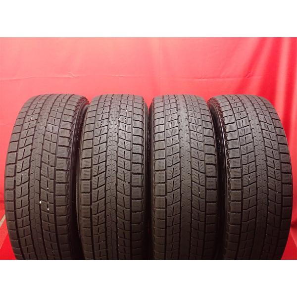 【良山】225/60R18 100Q 4本 冬用 スタッドレスタイヤ 《ダンロップ ウィンターマックス SJ8+》 8.5/8.0分山  レクサスNX RAV4