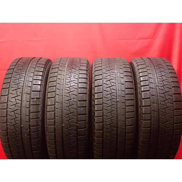 【お値打ち】225/55R17 101Q 4本 冬用 スタッドレスタイヤ《ピレリ アイスアシンメトリコ》8.0/7.5分山 ベンツE CL S アウディA6,A