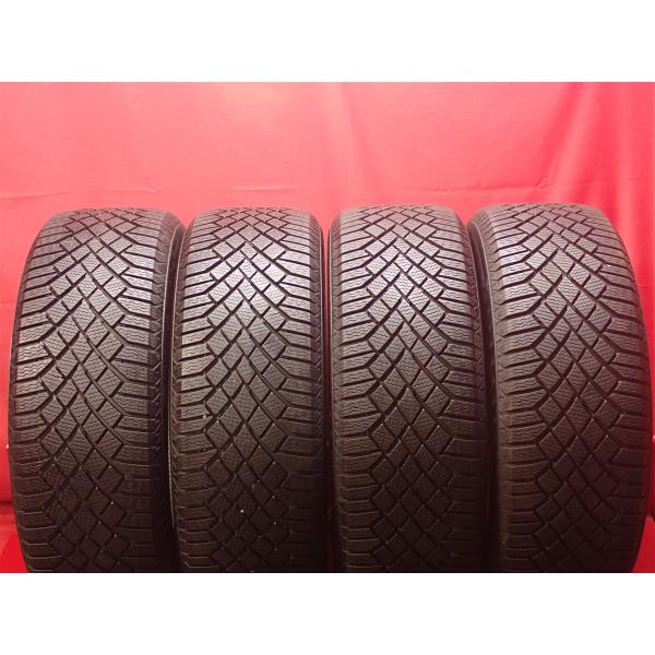 235/55R19 105T 4本 冬用 スタッドレスタイヤ 《コンチネンタル バイキングコンタクト 7》 9.5/9.0分山  アウディQ5 RAV4 ボルボ