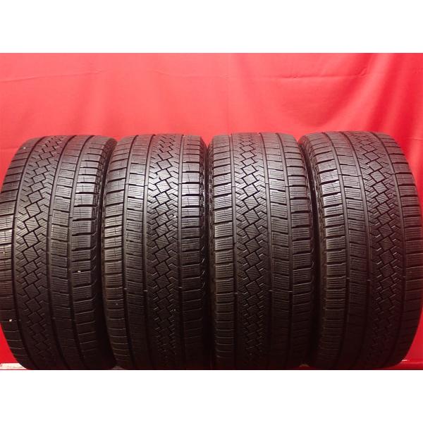 【バリ山】245/40R18 97H 4本 冬用 スタッドレスタイヤ《ピレリ アイスゼロ アシンメトリコ》9.5分山 アウディA4 5シリーズ ボルボV70st