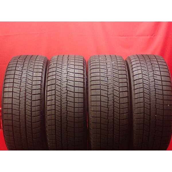 【良山】225/50R17 94Q 4本 冬用 スタッドレスタイヤ 《ダンロップ ウィンターマックス 03 WM03》 9.0分山 レクサスGS RC マジェス