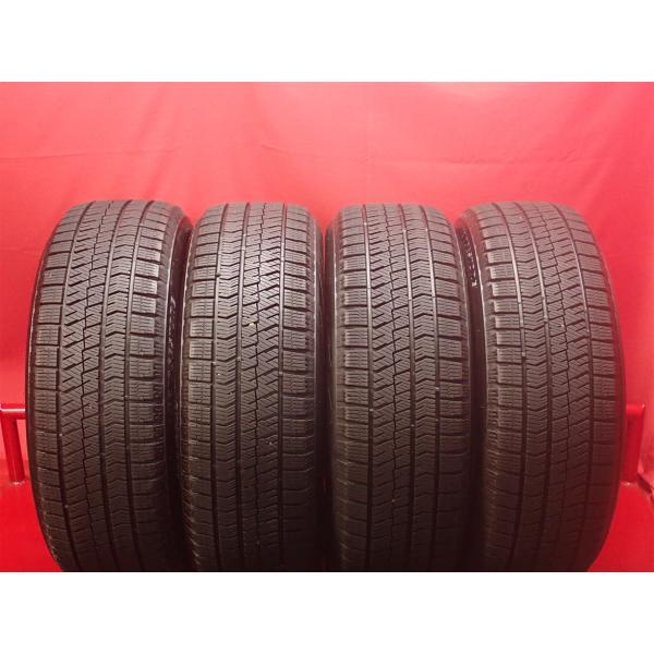 【激安】215/60R17 96Q 4本 冬用 スタッドレスタイヤ 《ブリヂストン ブリザックVRX2》 8.5分山 レクサスUX C-HR アルファード st