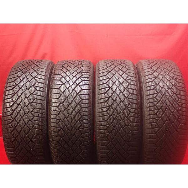 【お値打ち】205/50R17 93T 4本 冬用 スタッドレスタイヤ 《コンチネンタル バイキングコンタクト 7》 8.5分山  ボルボS40 V40 sta
