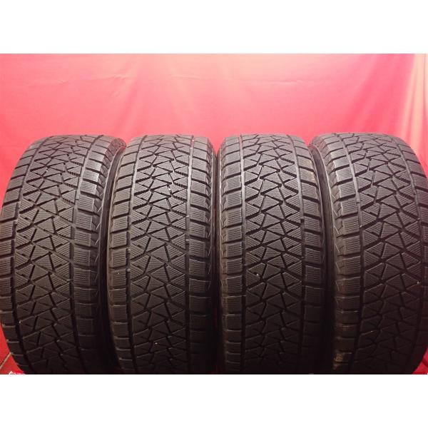 【激安】285/60R18 116Q 4本 冬用 スタッドレスタイヤ 《ブリヂストン ブリザック DM-V2》 8.5分山  ランクル200 レクサスLX st