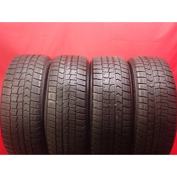 【お値打ち】215/55R17 94Q 4本 冬用 スタッドレスタイヤ 《ダンロップ ウィンターマックス 02 WM02》 8.5分山 レクサスES HS カム