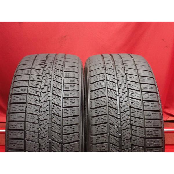 【良山】235/40R19 92Q 2本 冬用 スタッドレスタイヤ 《ダンロップ ウインターマックス 03 WM03》 7.5分山  レクサスIS RC ES 