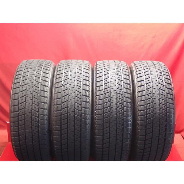 【激安】235/55R19 105Q 4本 冬用 スタッドレスタイヤ 《ブリヂストン ブリザック DM-V3》 8.0/7.5分山  アウディQ5 RAV4 ボ