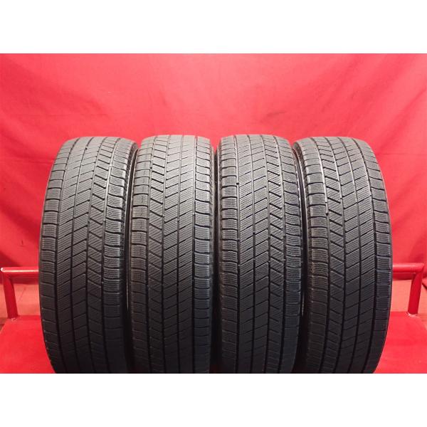 【良山】215/65R16 98Q 4本 冬用 スタッドレスタイヤ 《ブリヂストン ブリザック VRX3》 9.0/8.5分山  ティグアン ボルボXC70 s