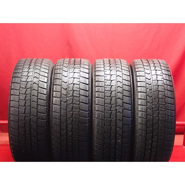 【お値打ち】215/55R17 94Q 4本 冬用 スタッドレスタイヤ 《ダンロップ ウィンターマックス 02 WM02》 8.0分山  レクサスES HS カ