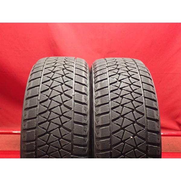【良山】255/55R19 111Q 2本 冬用 スタッドレスタイヤ 《ブリヂストン ブリザック DM-V2》 8.5分山  アウディQ7 ディスカバリー st