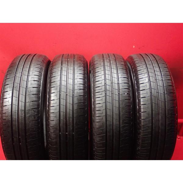 ②中古 バリ山 195/60R17 ブリヂストン エコピア EP150 4本 中古タイヤ 195/60R17 90H 4本セット ブリヂストン エコピア