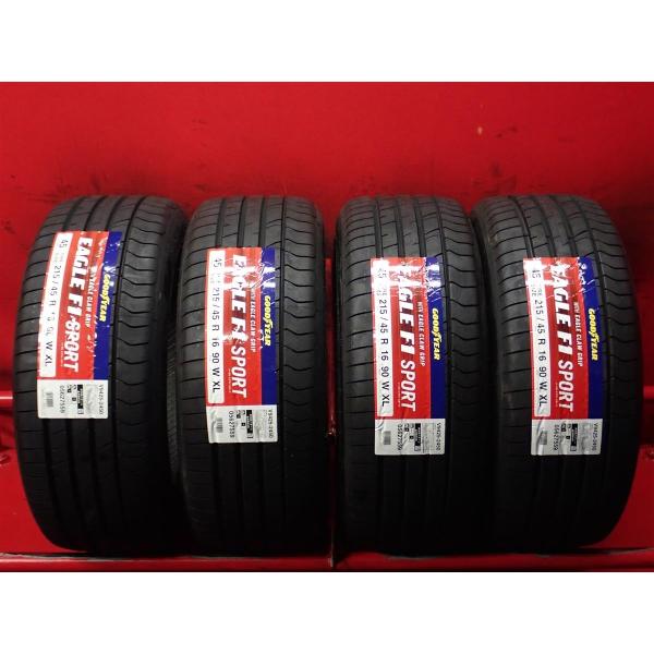 新品タイヤ 215/45R16 90W 4本セット グッドイヤー イーグル F1 新品タイヤ 215/45R16 90W 4本セット グッドイヤー イーグル F1