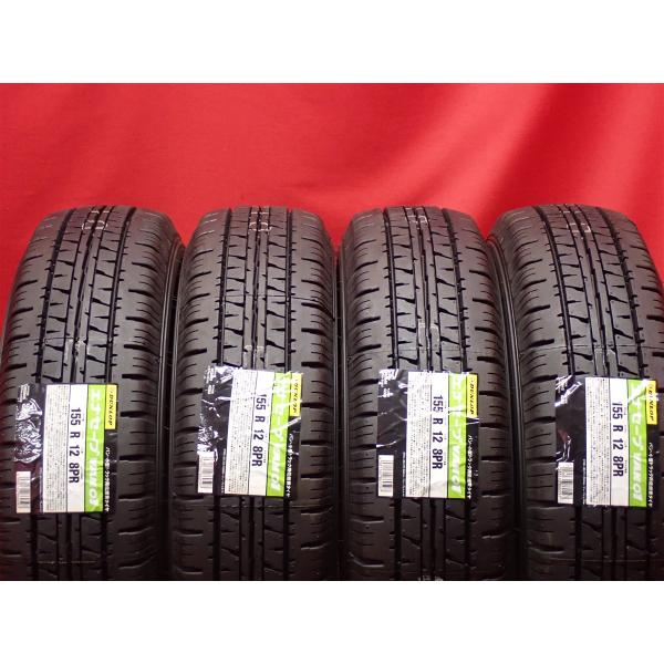 タイヤ185R14（8PRLT）2本  155R12（8PR）4本 新品未使用】155R12 8PR LT 4本セット 夏タイヤ 《ダンロップ