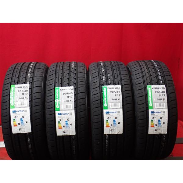 新品タイヤ4本 《 GRNLANDER 》 ENRI U08 [ 205/40R17 84W ]★ アバルト595 プジョー206 n17