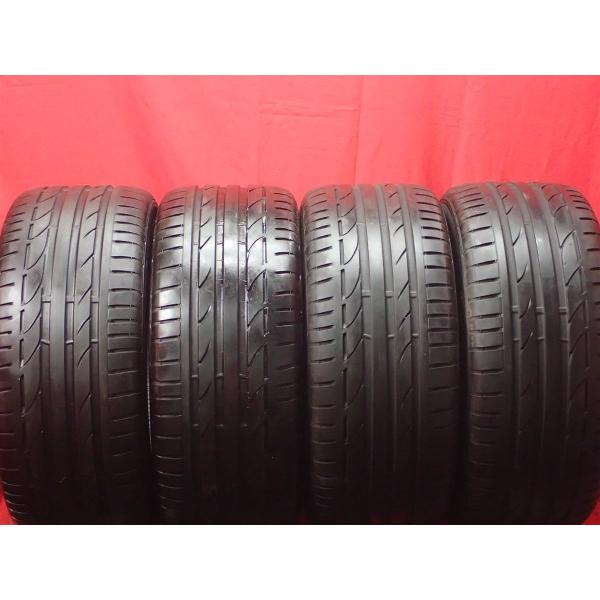 BS POTENZA S001 255/45R18 18インチ 夏タイヤ 4本 2015年製 ベンツCLクラス Sクラス等　(VTF171) クレジットカード QR決済可能 タイヤ4本 《 ブリヂストン 》 ポテンザS001 [ 255/45R18 103Y ]8.5/8