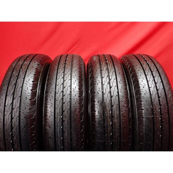 中古タイヤ 165/80R14 91/90N 4本セット ブリヂストン エコピア R680 