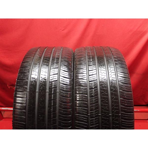 【ジャガー/ランドローバー承認】265/40R22 106Y 2本 夏タイヤ 《ピレリ SCORPION ZERO オールシーズン》 7.5分山 Fペイス ヴェ