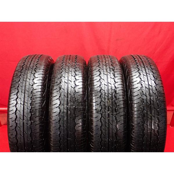 タイヤ新車外し【DUNLOP GRANDTREK AT20 195/80R15】夏タイヤ【CV201 15インチ 5J5HPCD114.3+53】23年製 テリオスキッド等　(MTJ596)クレジットカード QRコード決済可能 新車外しの中古タイヤ入庫です！ ダンロップグラントレック 195/80R15