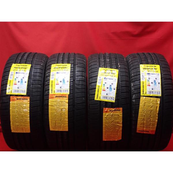 【新品未使用】225/45R17 94W 4本 夏タイヤ 《デュラターン MOZZO SPORT》 10.0分山 アウディA3 A4 ゴルフ プジョー308 ベ