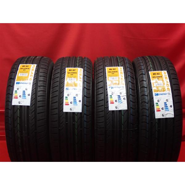 新品未使用】185/55R16 83V 4本 夏タイヤ 《ミラージュ MR 182》 10.0