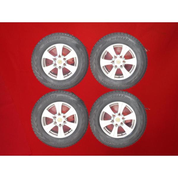 平日のみヨコハマスタッドレス265／65R17 112Qアルミホイール付き 三菱車用 4本SET】ヨコハマ アイスガード SUV G075 [265/65R17 112Q] 6