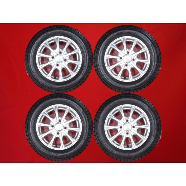 【送料込み】155/70R13 スタッドレスタイヤ アイスナビ ミライース 軽自動車用 4本SET】グッドイヤー アイスナビ7 [155/70R13 75Q] JOKER