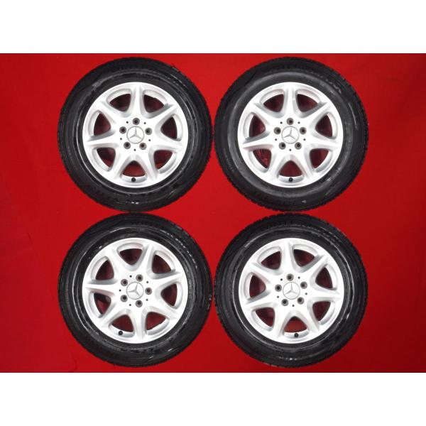 ベンツW220使用 スタッドレスタイヤ 激安 4本SET】メルセデス・ベンツ Sクラス W220 後期 純正 [7.5J +46