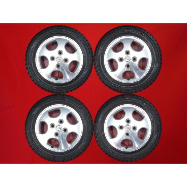 激安 4本SET】日産 オッティ 純正 アルミホイール [4.00B +46 PCD100