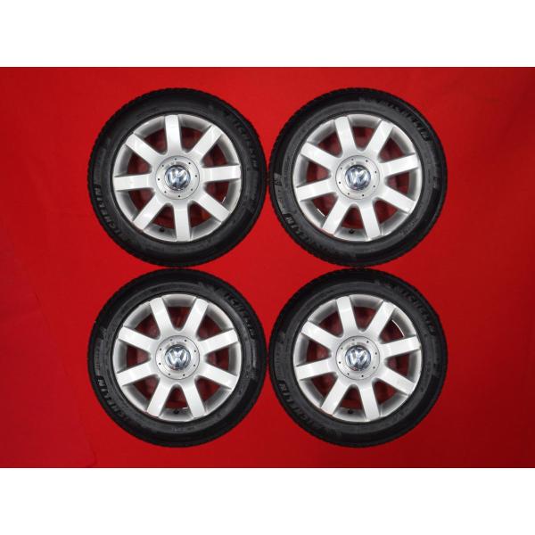 ゴルフ純正16インチ X-ICE3+ 4本セット 2019年製 激安 4本SET】フォルクスワーゲン VW ゴルフトゥーラン 純正 [6.5J +50