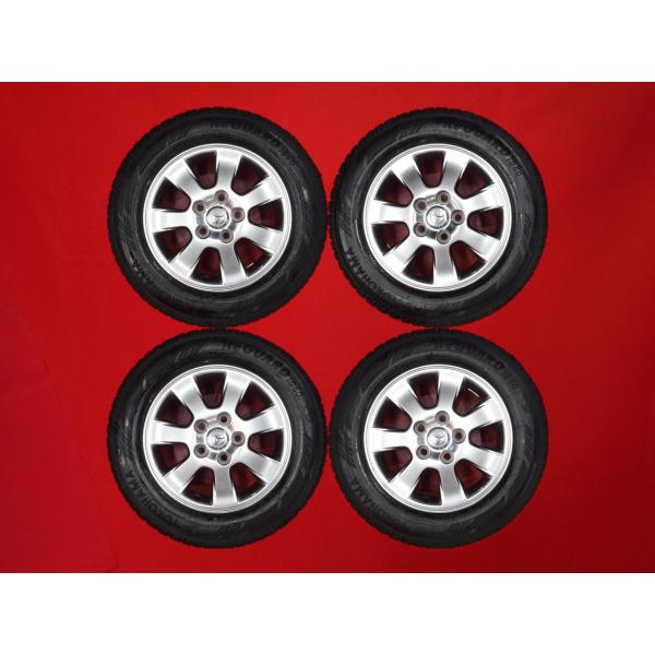【引き取り限定】美品 15インチ トヨタ 純正ホイール ヨコハマ アイスガード iG60 195/65R15 2017年30週 激安 4本SET】トヨタ マークII 110系 純正 アルミホイール [6.5J +50