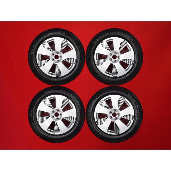 ★Audi純正7.5×18H2★ タイヤDUNLOP★中古タイヤホイール付き４本 希少品 4本SET】アウディ e-tron 50 クワトロ 純正 アルミホイール [8J
