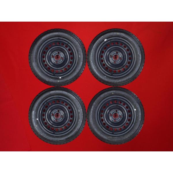 GR フィット クロスター アルミホイール　6J　+45　PCD 100　ホンダ 激安 4本SET】ホンダ フィット GK系/GR系 純正 スチール 鉄ホイール