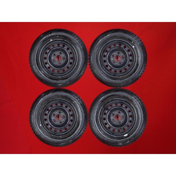激安 4本SET】日産 純正 スチール 鉄ホイール 鉄チン [6J +40 PCD114.3 