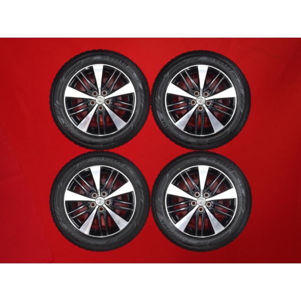 No.701　トヨタ 20系ウィッシュ純正ホイール 16インチ 5穴 PCD100　ダンロップ タイヤ 195/60R16　4本セット No.701 トヨタ 20系ウィッシュ純正ホイール 16インチ 5穴 PCD100