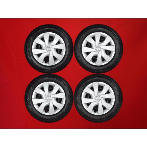 激安 4本SET】トヨタ ヴィッツ 130系 純正 スチール 鉄ホイール [5J +
