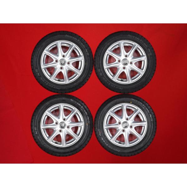 ㉜155/65R13 73Q	スタッドレスタイヤ	4	本セット	2014	年製	オートバックス(ダンロップOEM)	North Trek N2 軽自動車用 4本SET】オートバックス ノーストレック N5 [155/65R13 73Q