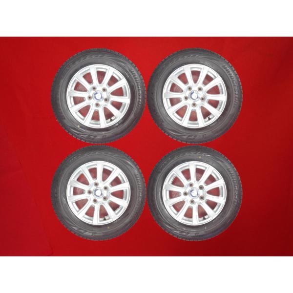 ブリザックVRX2 15インチホイールセット　PCD100 激安 4本SET】ブリヂストン ブリザック VRX2 [195/65R15] 10スポーク