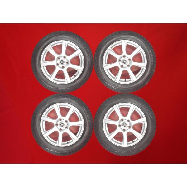 スタッドレス4本 7スポークタイプ1P+ダンロップウィンターMAXX01  