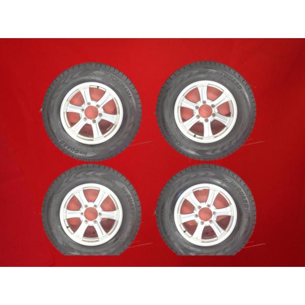 【YOKOHAMA ice GUARD G075 265/65R17】スタッドレス【Weds KEELER 17インチ 7.5J6HPCD139.7+25】21年製 バリ溝 ランクルプラド等 (TG017)  クレジットカード QR決済可能 k-tire_et014346ew032126
