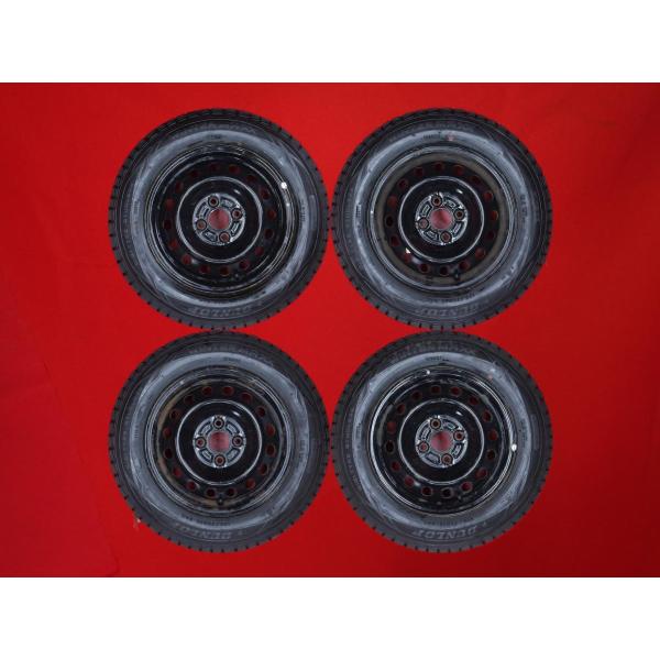 F0046　中古スタッドレス185/70R14 4本セット！2019年製造！ダンロップWM01 カローラフィールダーなどに！ taiheishopping_w051706441