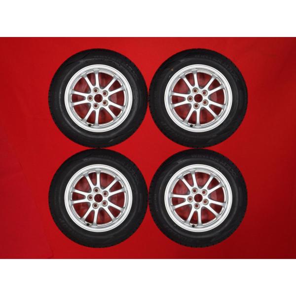 社外アルミ トヨタ専用 夏 195/65R15 50系 プリウス PCD100 激安 4本SET】トヨタ プリウス 50系 純正 アルミホイール [6.5J +40