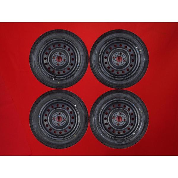 激安 4本SET】ワゴンR MH34S 純正 スチールホイール [4.5J +45 PCD100