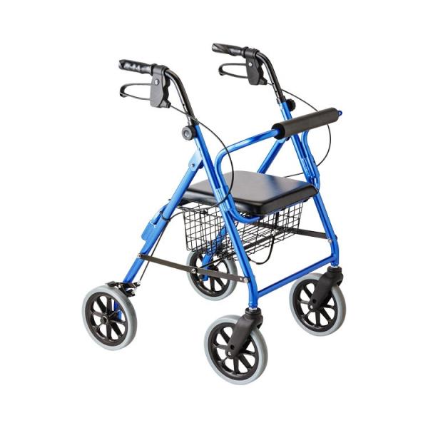 ●サイズ／幅55.5×奥行62×高さ78〜87（5段階）cm、折りたたみ時：奥行43.5cm、座面：幅30.5×奥行30.5cm、座面高：50cm、ハンドル内幅：39cm●車輪サイズ／前輪19×後輪19cm●重さ／7.7kg●材質／フレーム...